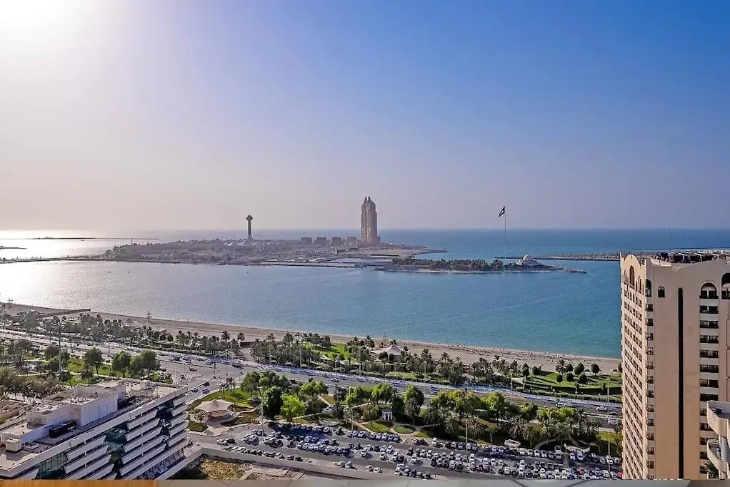 Prime Location 2 Bedroom Beach Front Abú Dhabí Apartmán